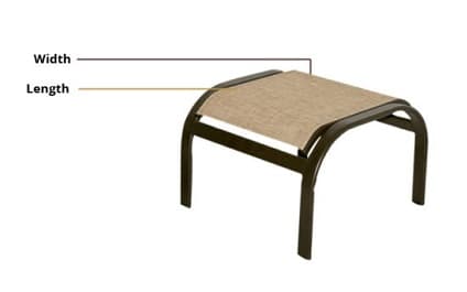 Replacement Ottoman Sling