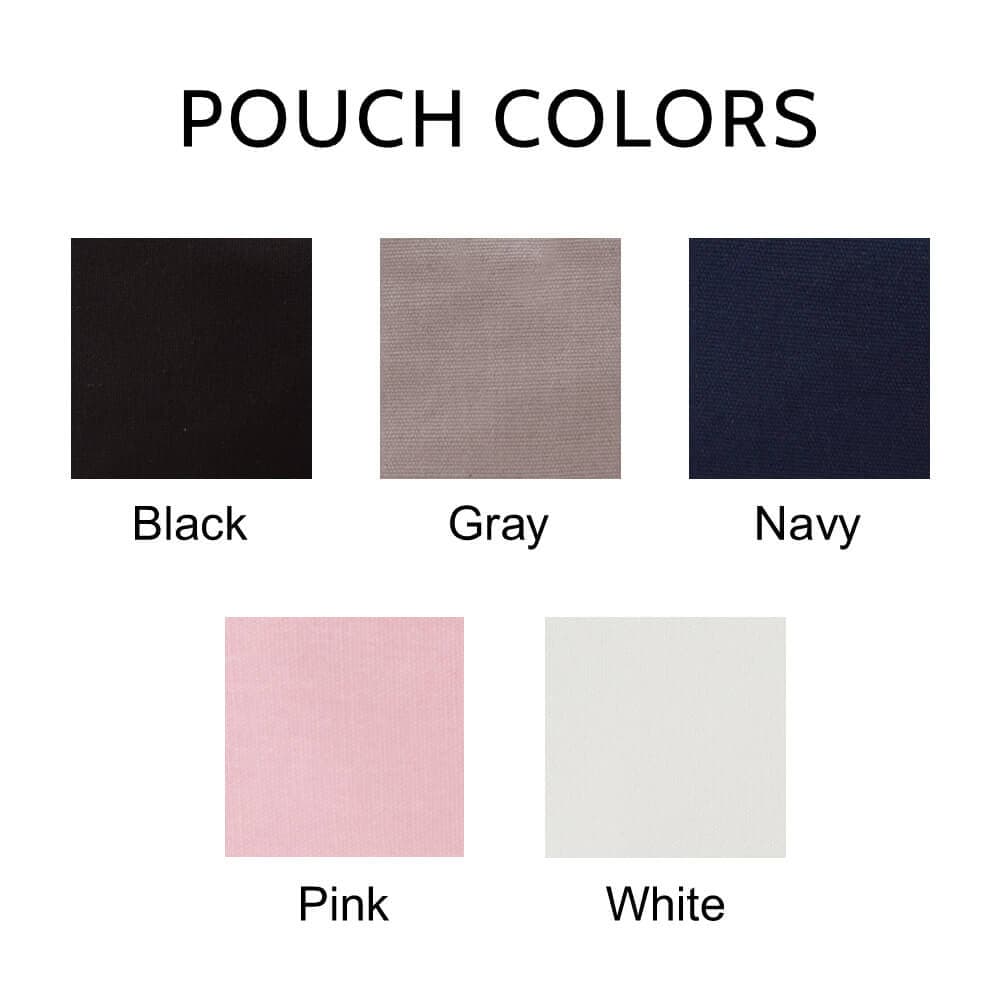 Bridesmaid Makeup Pouch with Name - thumbnail 2