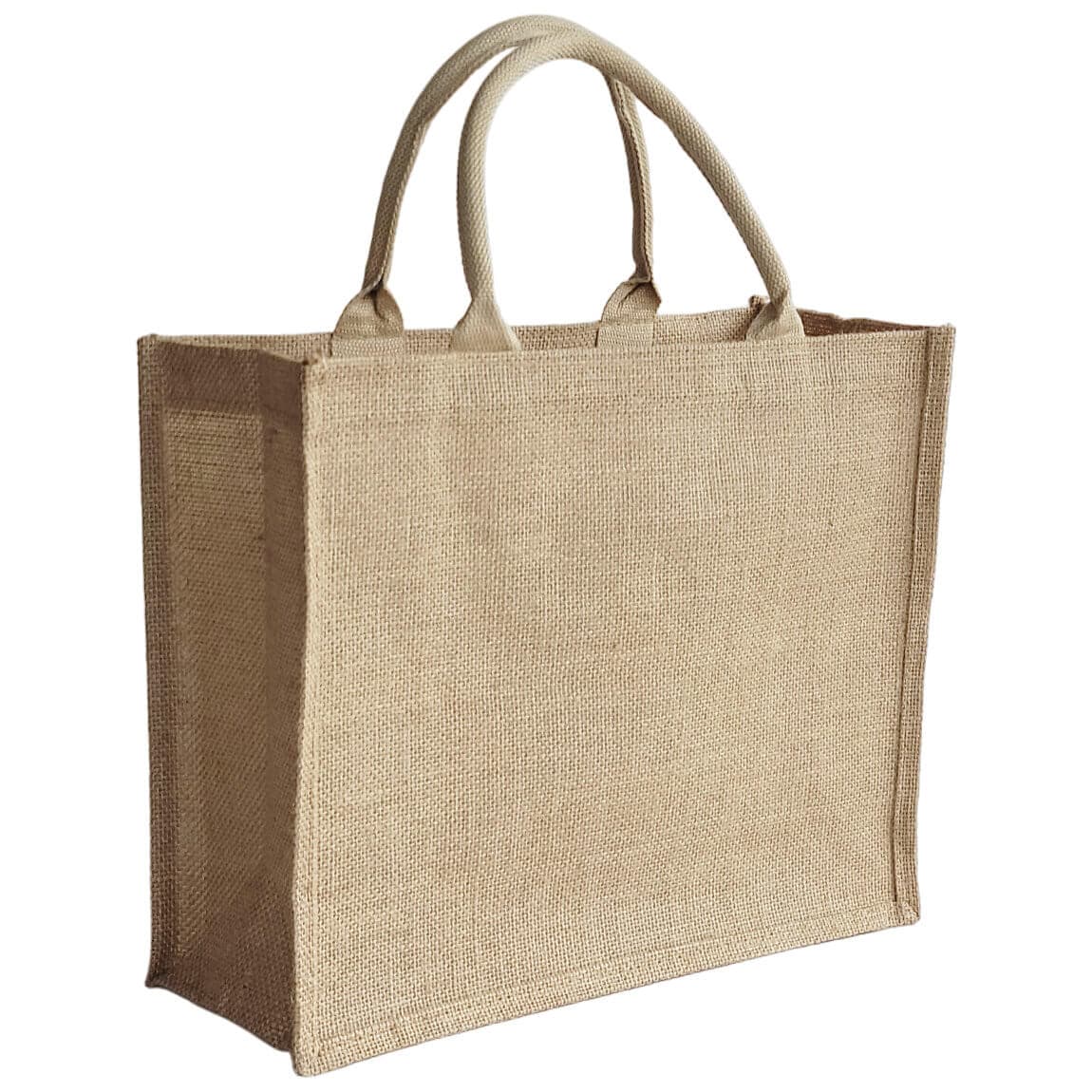Just Married Jute Tote Bag - thumbnail 4
