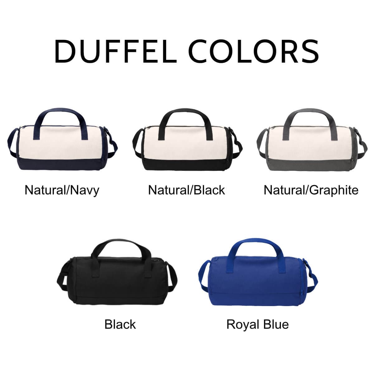 Create Your Own Barrel Duffel Bag - thumbnail 2