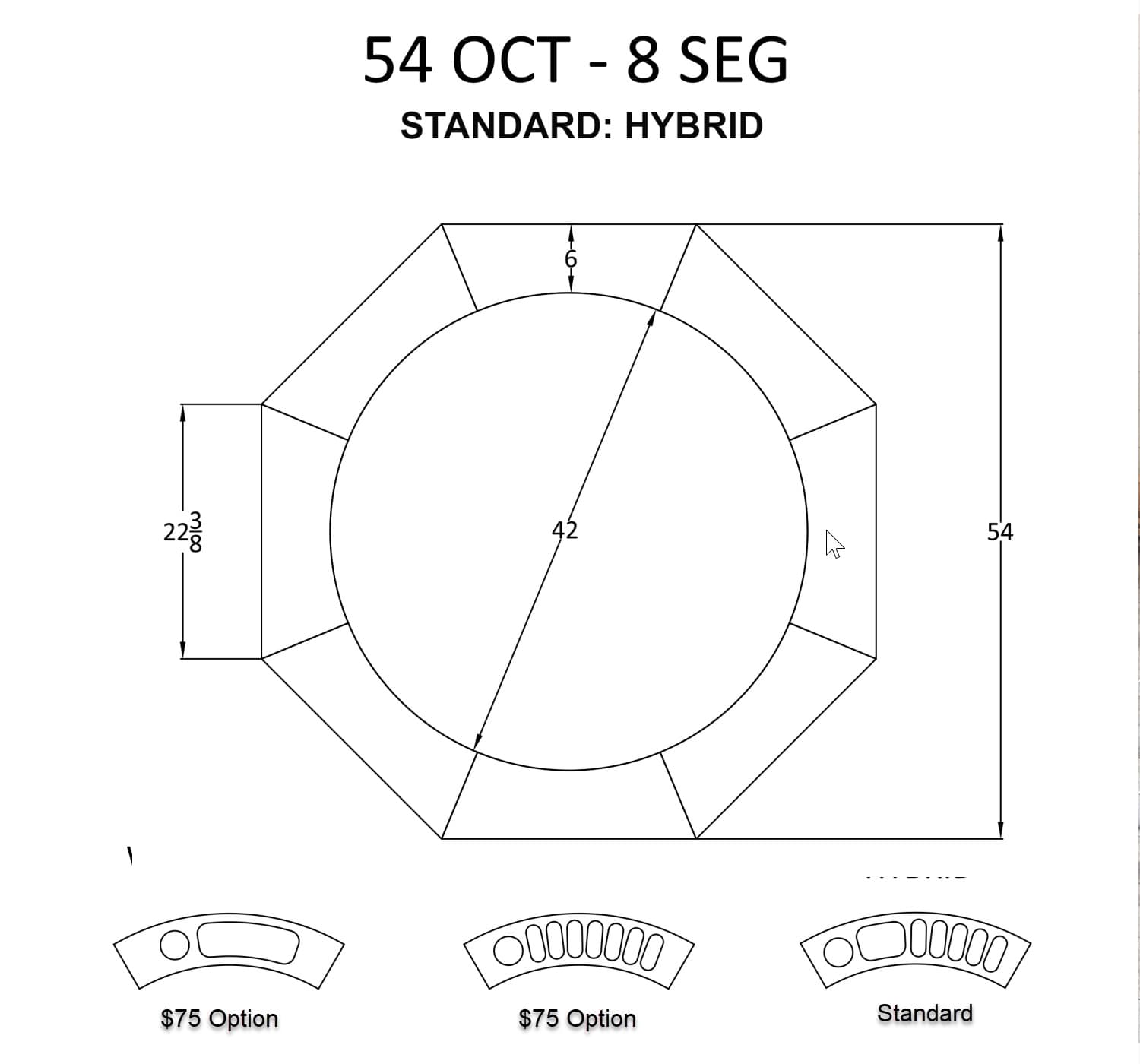 Menlo Poker Dining Table - thumbnail 5