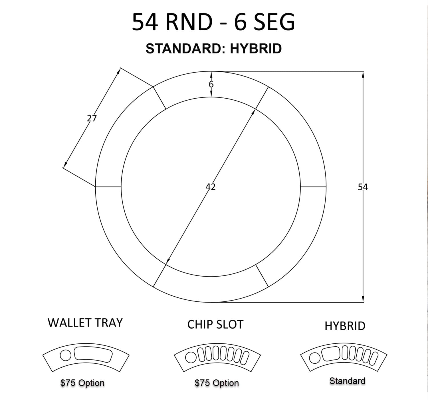 Menlo Poker Dining Table - thumbnail 4