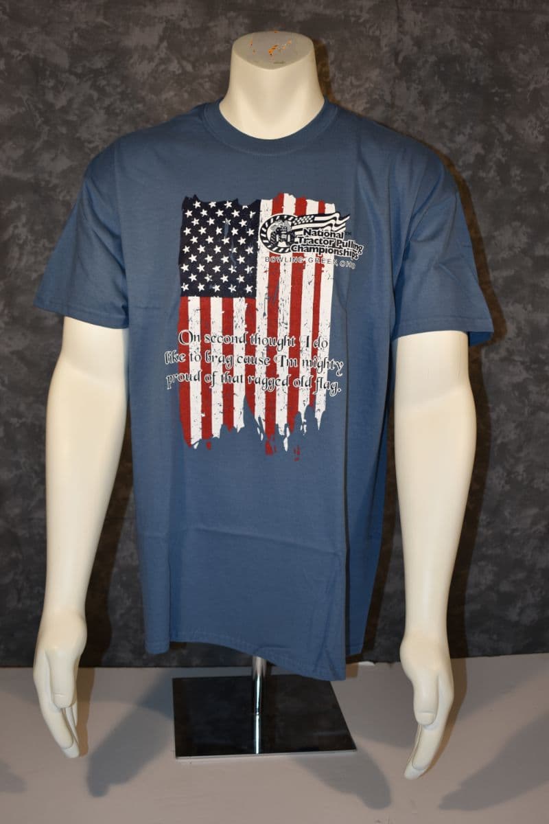 Ragged Old Flag – Blue