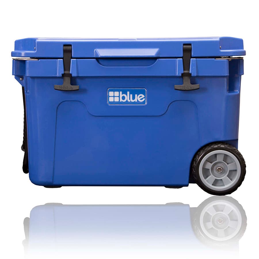 55Q Ice Vault with Wheels – Blue