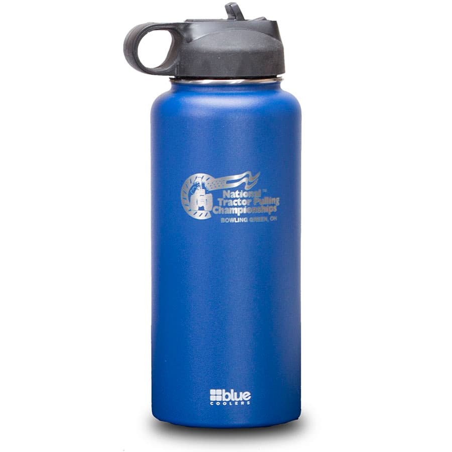 32 oz. FlipTop Flask – Blue*