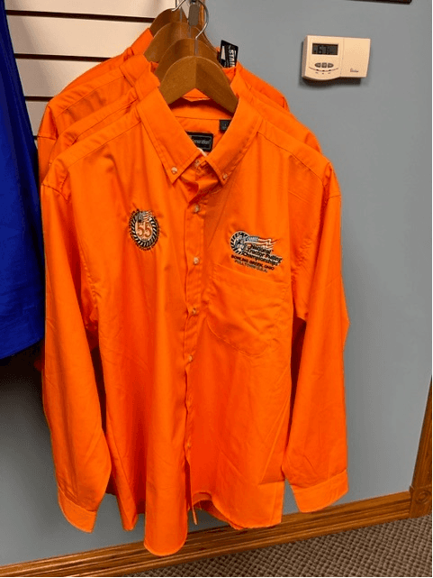 Orange Driver Shirt