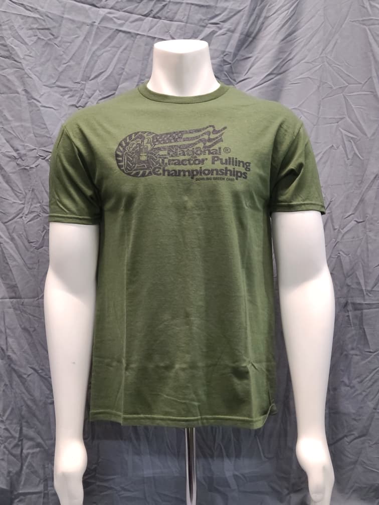 National Tractor Pulling T-shirt (Army Green)