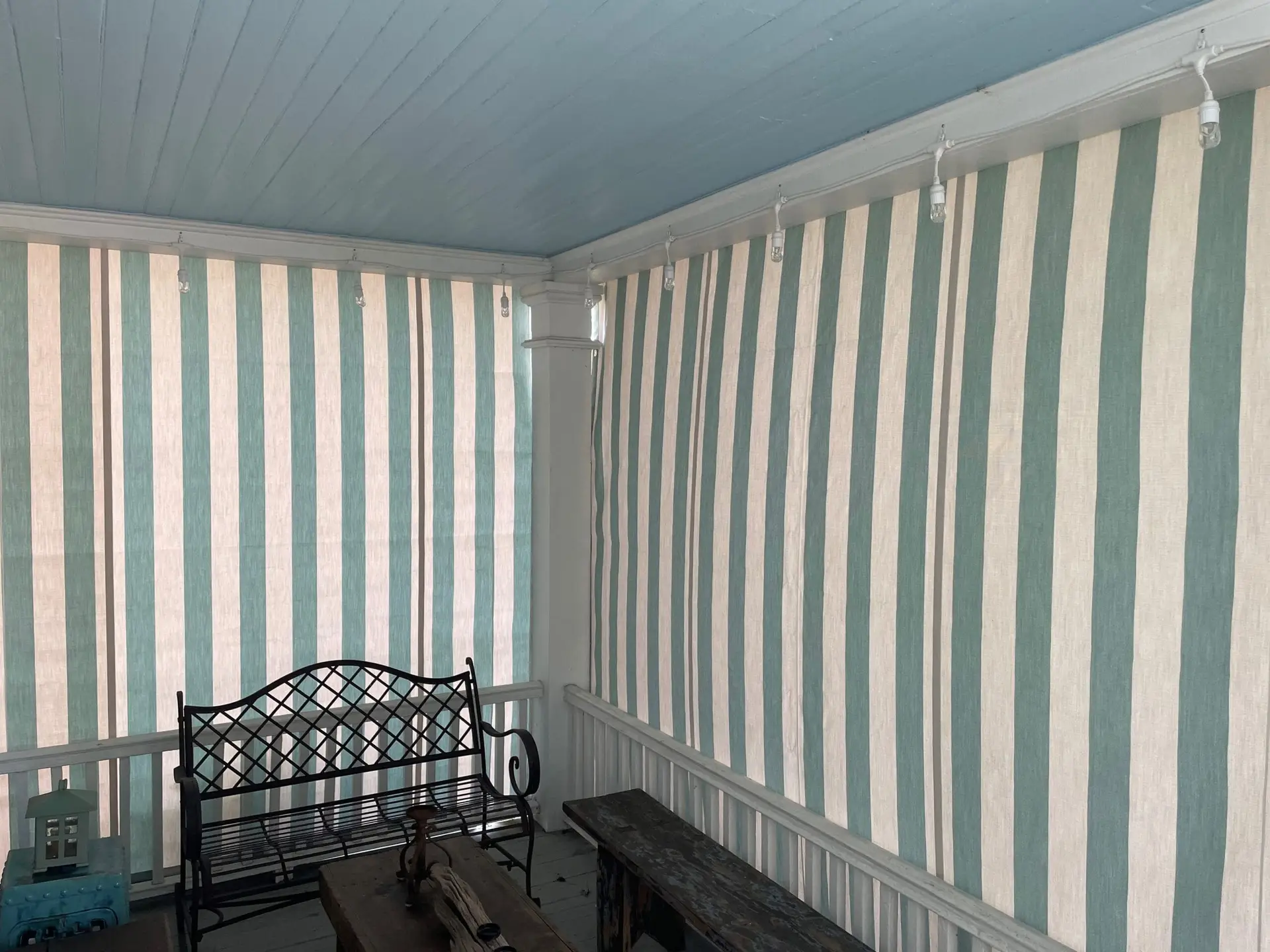 Porch Roller Curtains – Sunbrella Fabric – Up to 96″ Drop - thumbnail 2