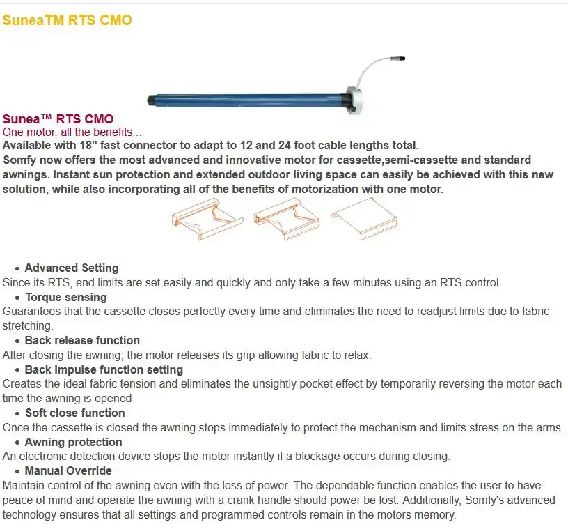 Sunflexx Retractable Awning 12′ Wide - thumbnail 5