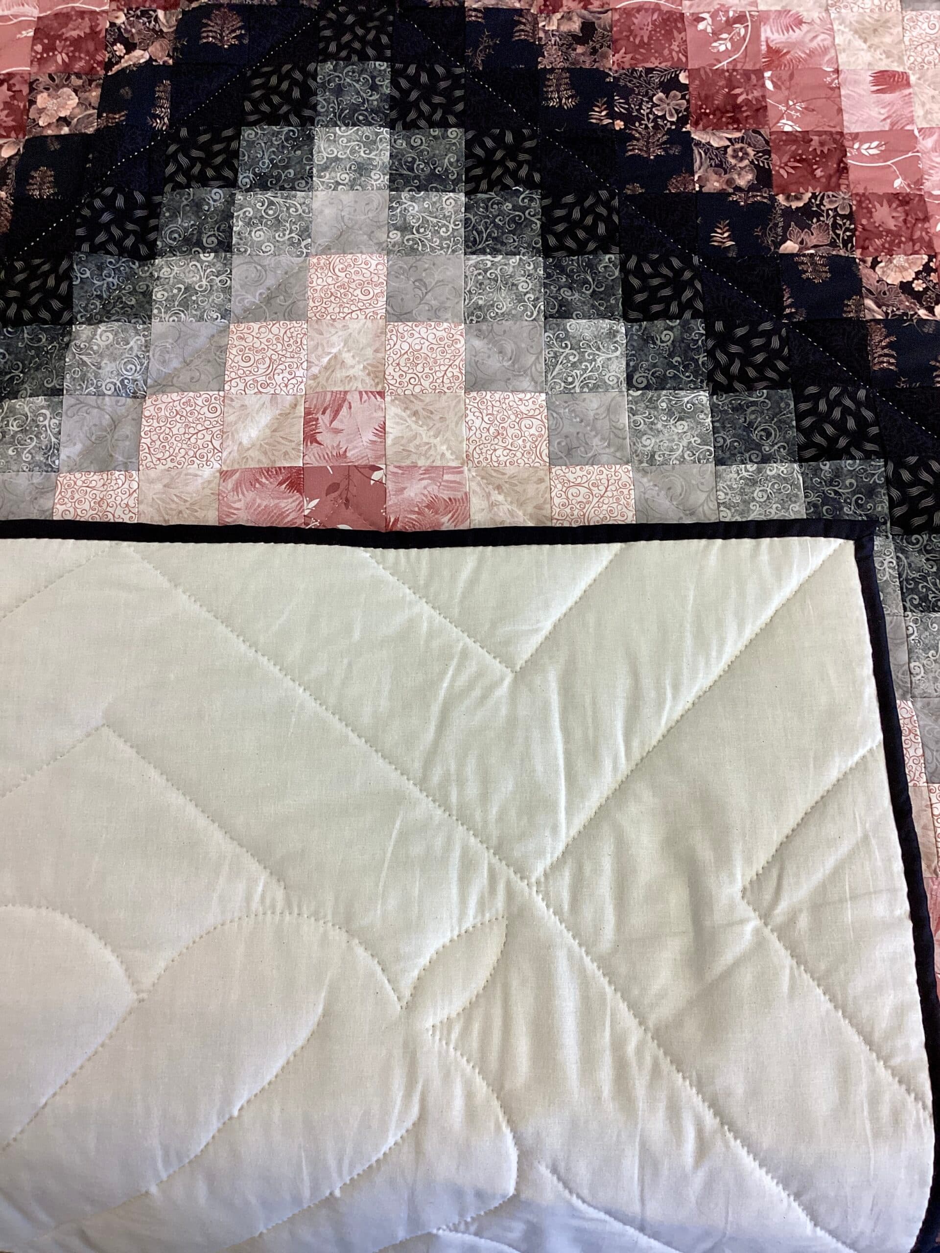 Pink Twilight Shadow Quilt - thumbnail 2