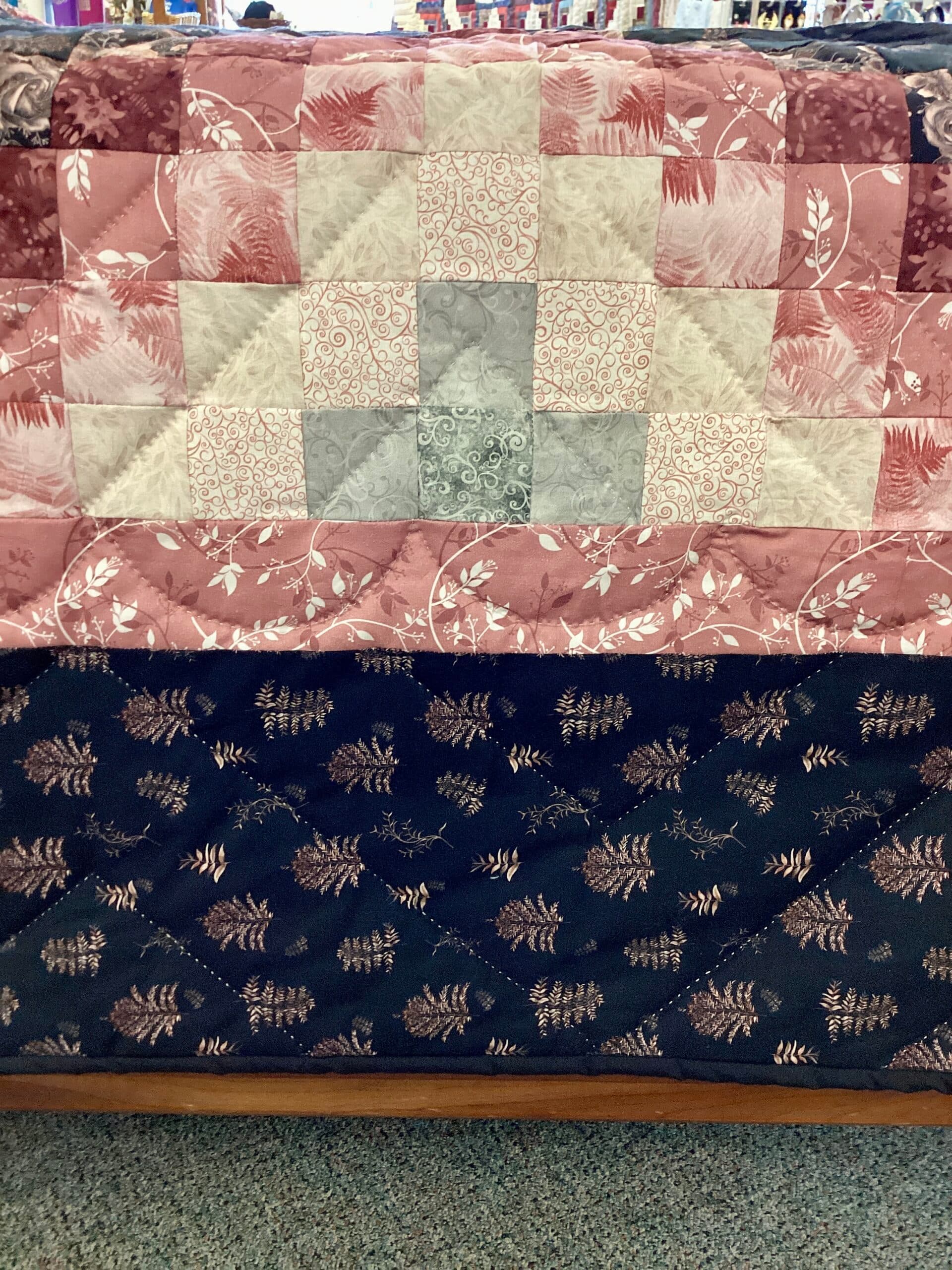 Pink Twilight Shadow Quilt - thumbnail 4