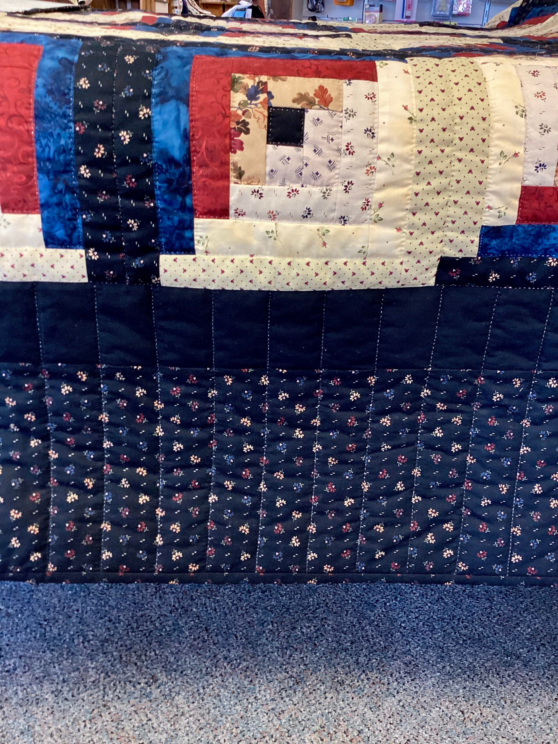 Floral Log Cabin - thumbnail 4