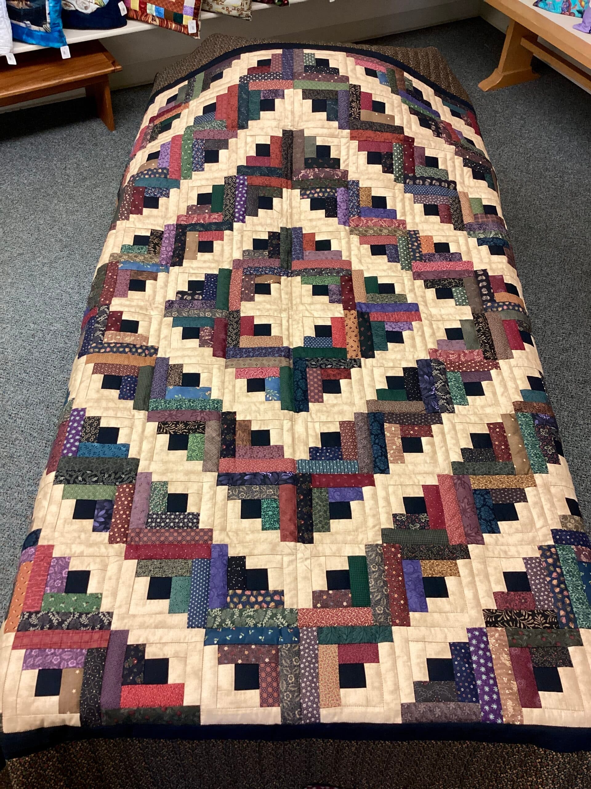 Multi Color Log Cabin
