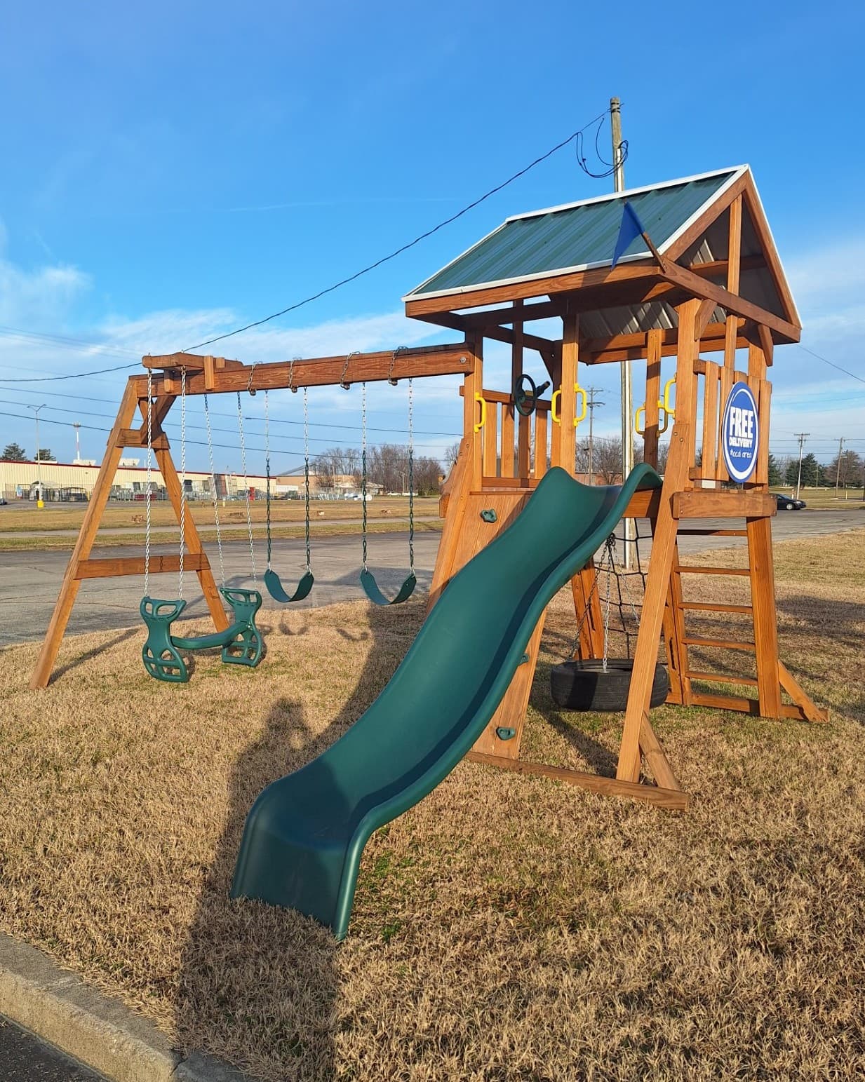 Dew Drop Swingset