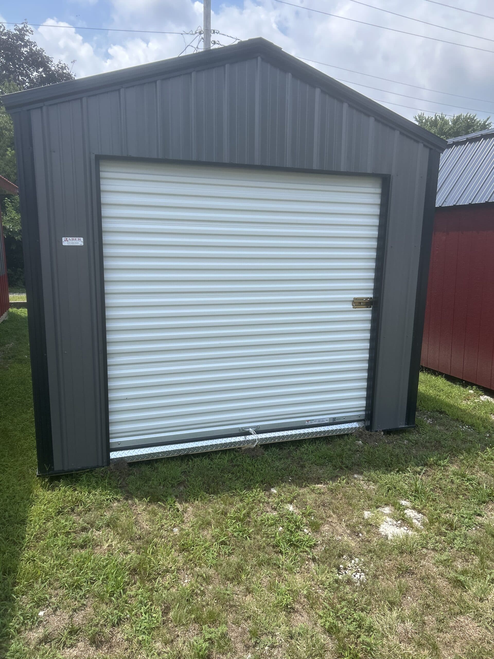 10×12 Standard Metal Utility Shed