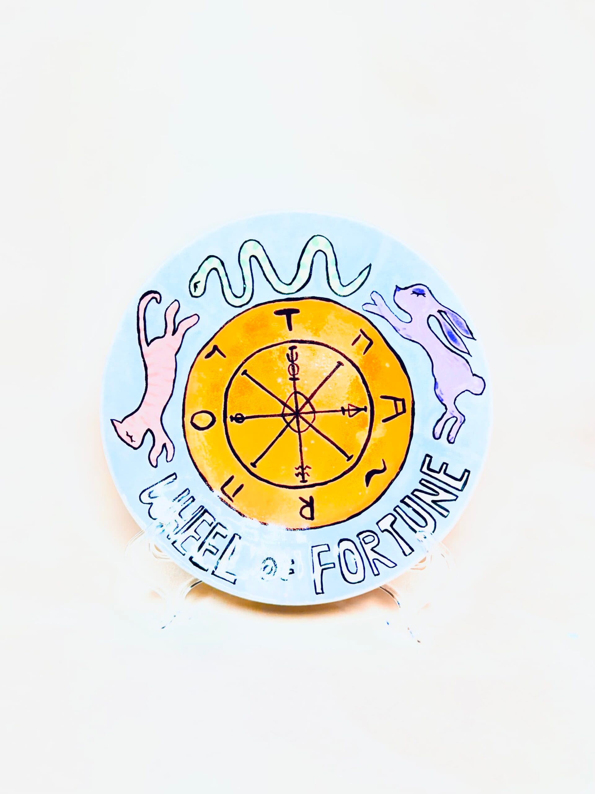 Astrological Wheel Small Plate