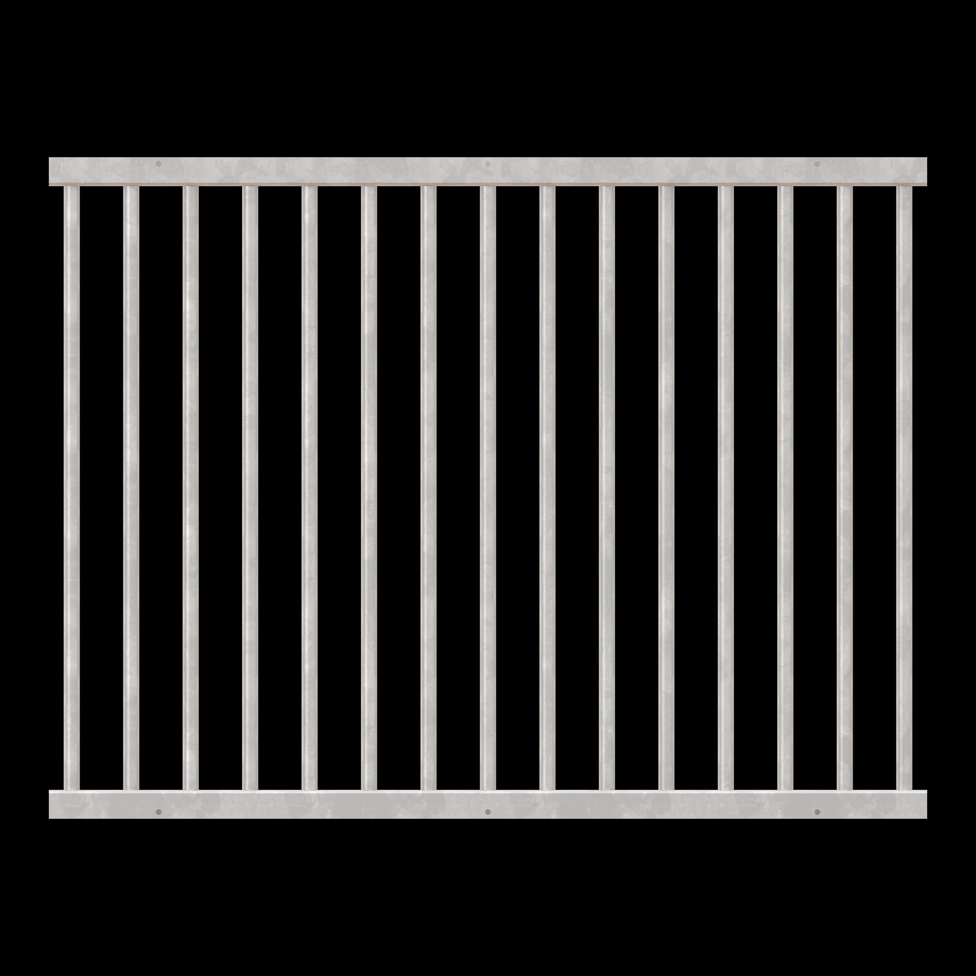 48″ Welded Grillwork Section