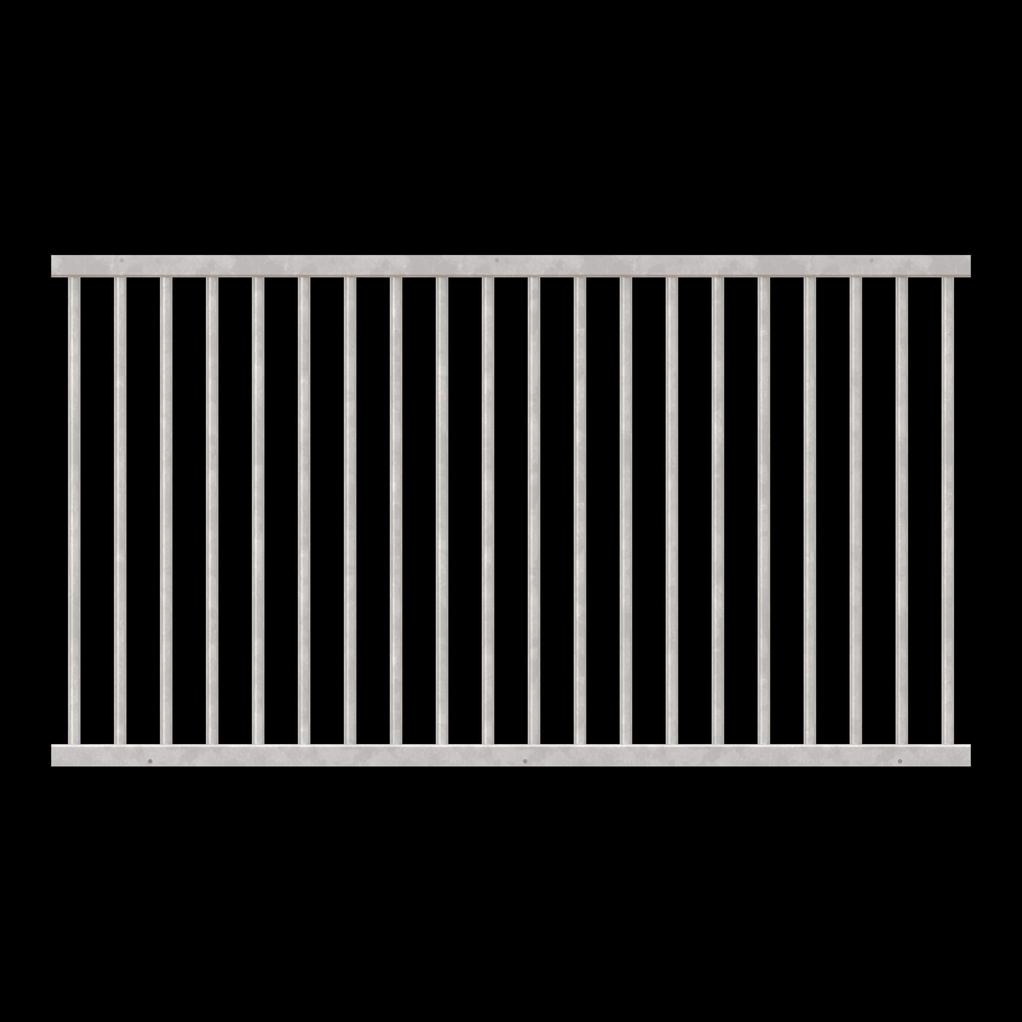 65″ Welded Grillwork Section