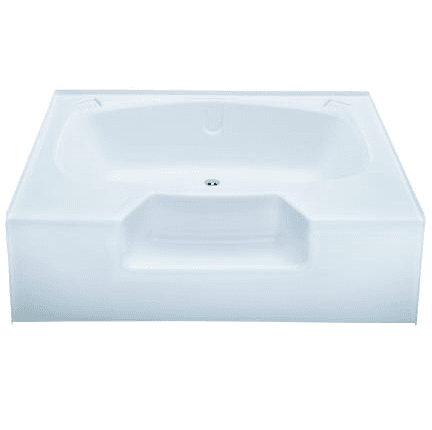 “Kinro Composites” 40 x 54 Garden Tub- Outside Step