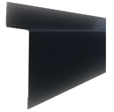 “Metalmax” Steel Top Trim “Z” Bar- 10′ 6″ Length - thumbnail 2