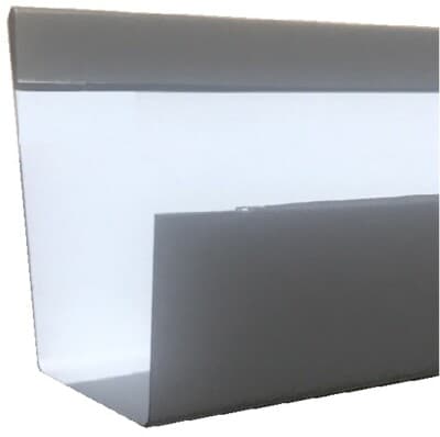 “Metalmax” Steel Ground Channel “J” Rail- 10′ 6″ Length