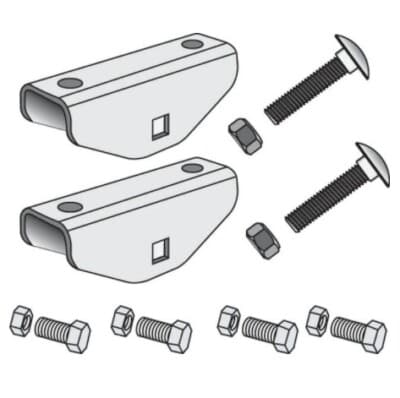 Double Longitudinal Hardware for Xi2 Asphalt System (C-Beam Perimeter Framework) - thumbnail 2