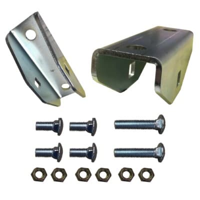 Double Longitudinal Hardware for Xi2 Asphalt System (C-Beam Perimeter Framework)