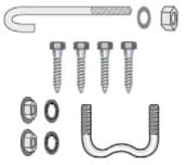 Replacement Hardware for Xi2 Foundation Soil Lateral System