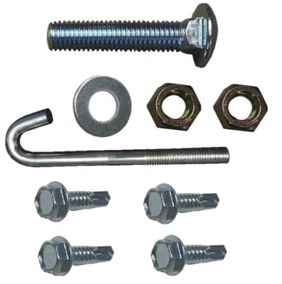 Extra Hardware for Xi2 Wet Concrete Lateral System