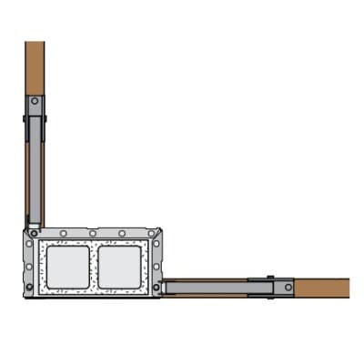 Double Longitudinal Hardware for Xi2 Asphalt System (I-Beam Perimeter Framework) - thumbnail 3