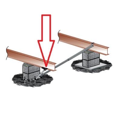 Strut Hardware for Xi2 Asphalt System (Standard I-Beam Framework) - thumbnail 2
