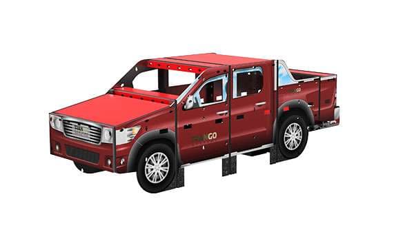 3D Vehicle – Red Car