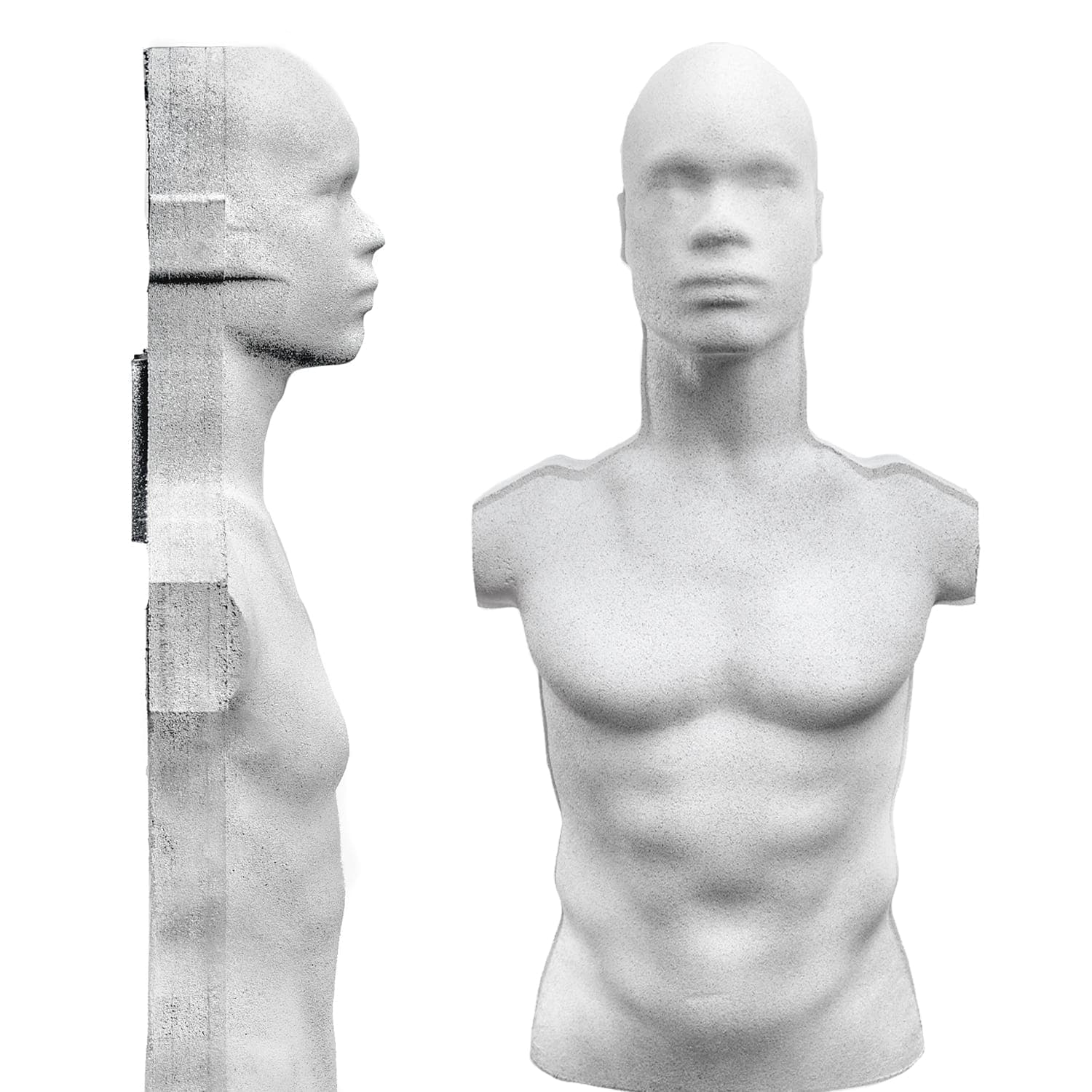 MR TARGET RUBBER DUMMIES™ Extended Profile Self Healing Shooting Target Dummy - thumbnail 2