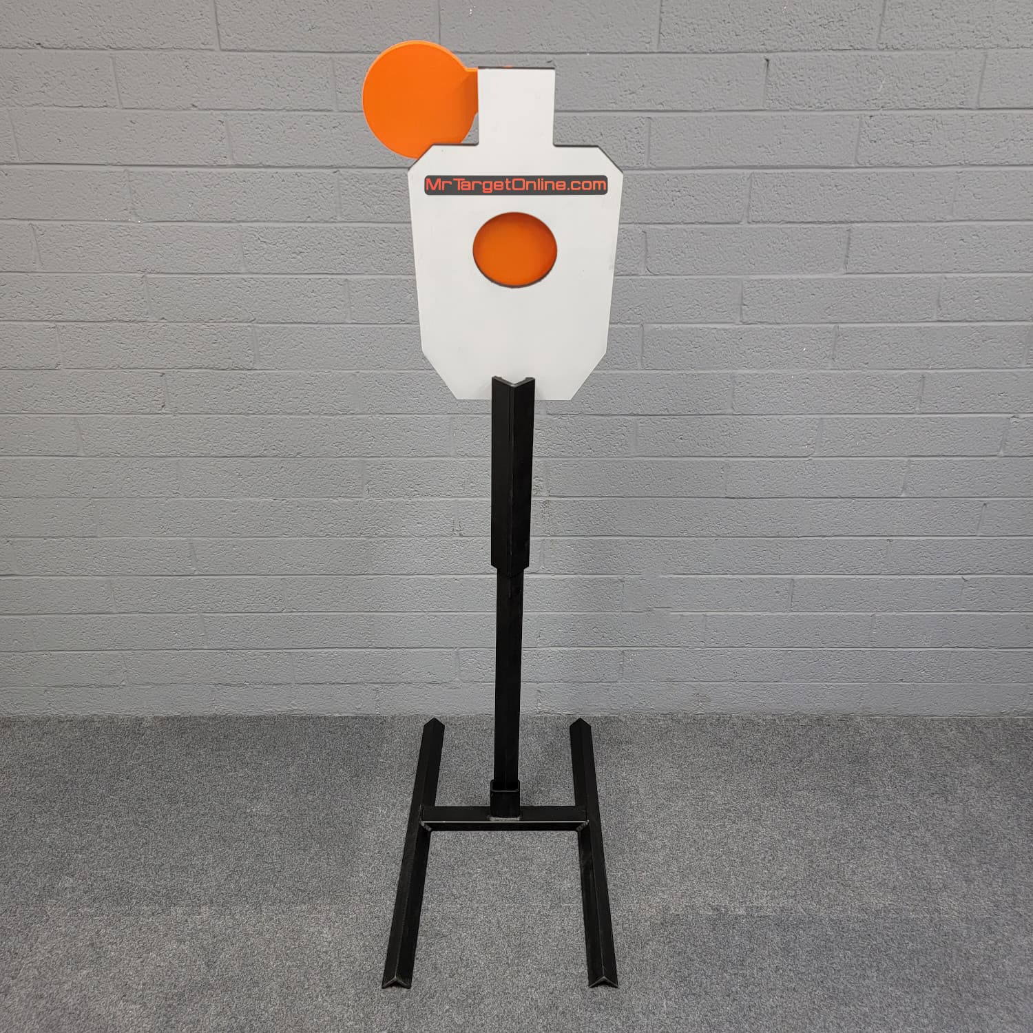 MR TARGET Tactical II – Armored Steel Reactive Shooting Target Silhouette