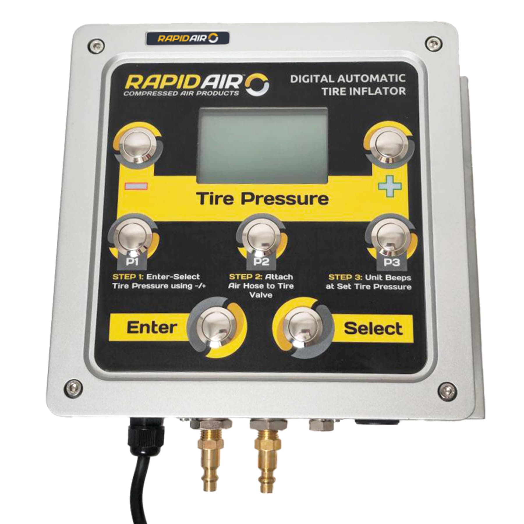 Wall Mount Tire Inflator – Three Preset