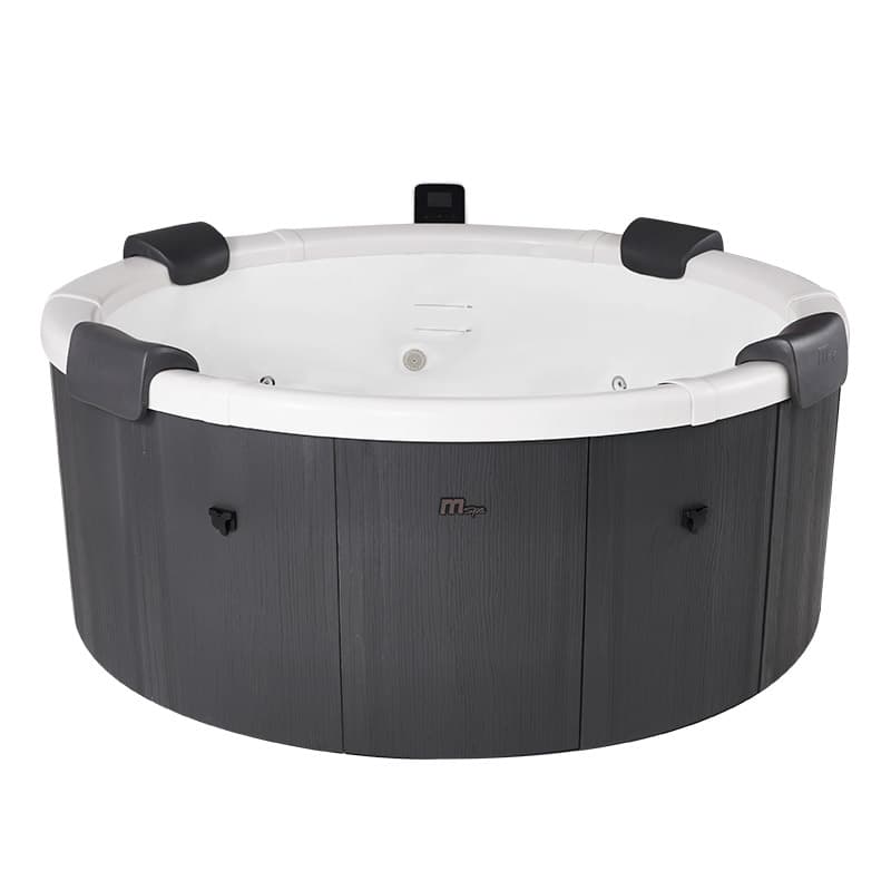 MSPA Frame Series – DENVER Luxury 2-6 Person Portable Backyard/Outdoor Hot Tub Spa w/ UVC Sanitizer & OLED Touch Screen