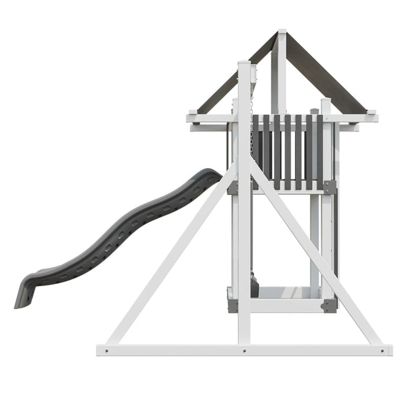 Harvest Ridge Fort Vinyl Swing Set / Playset - thumbnail 2