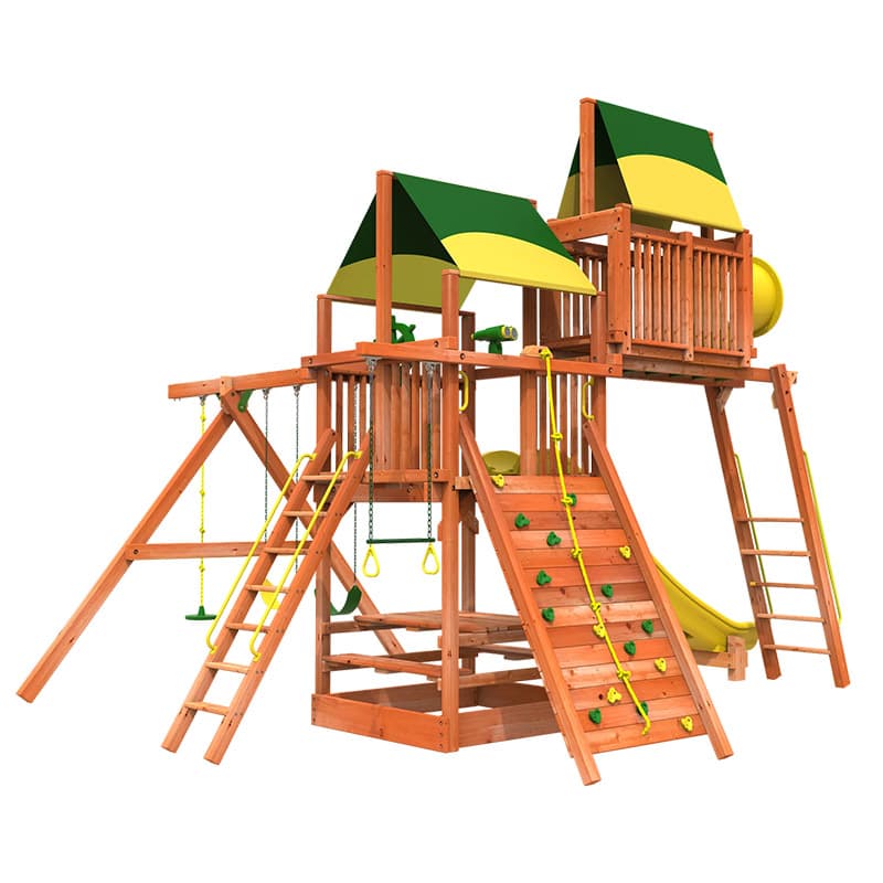 Woodplay 6′ Playhouse Combo 4 - thumbnail 2