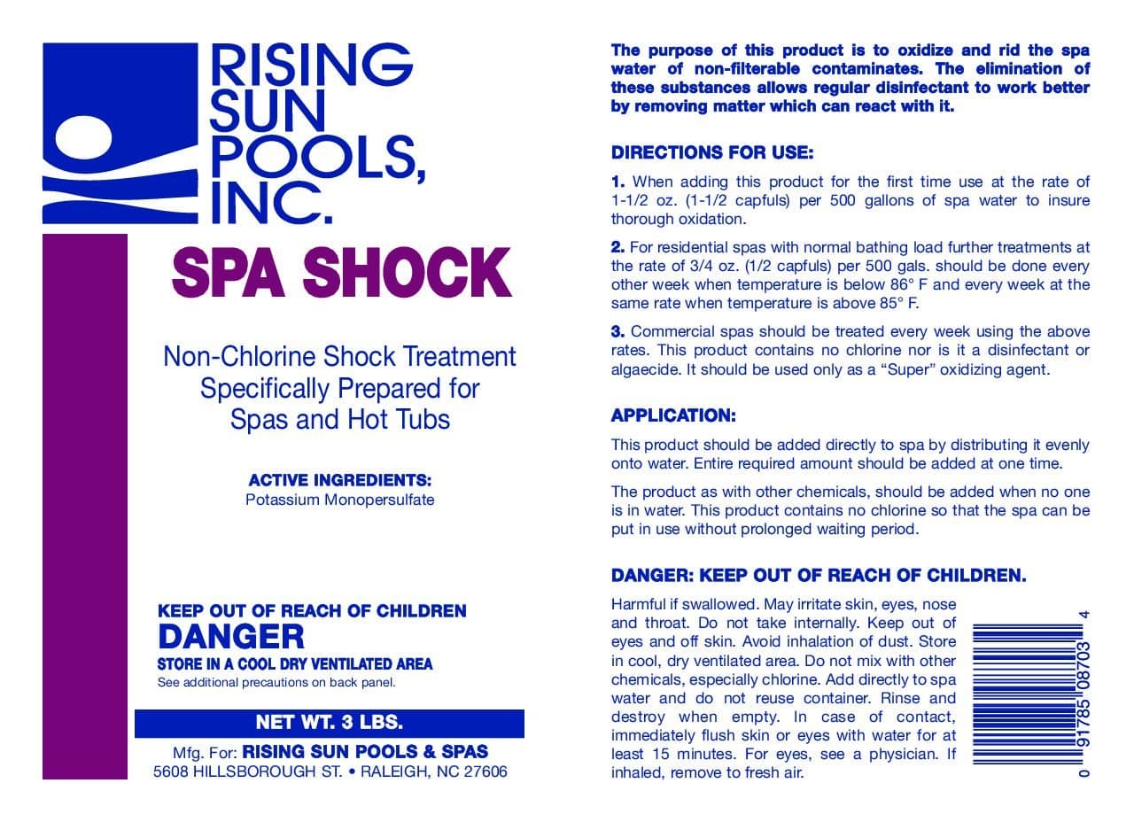 Spa OXI Shock RSP (non-chlorine)