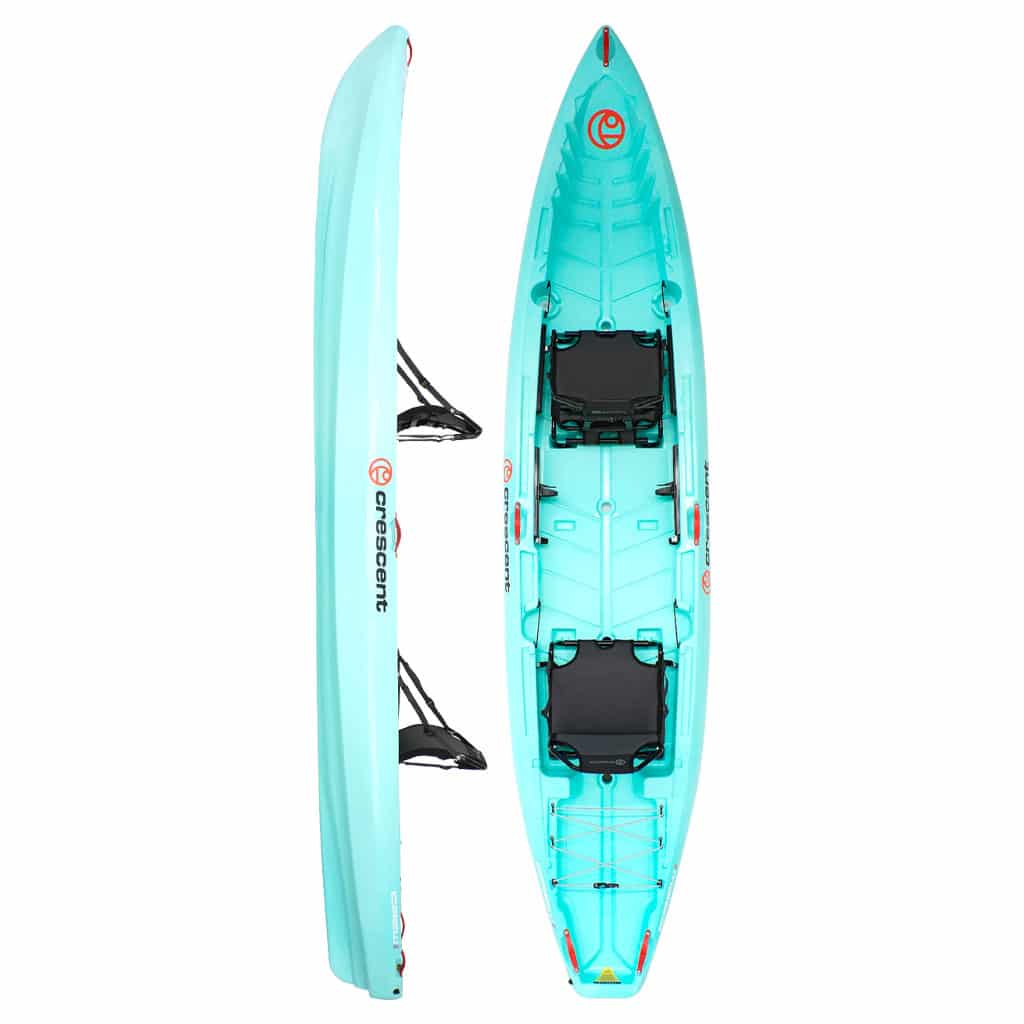 Crescent Crew Tandem Kayak – Versatile Performance for Solo or Tandem Paddling