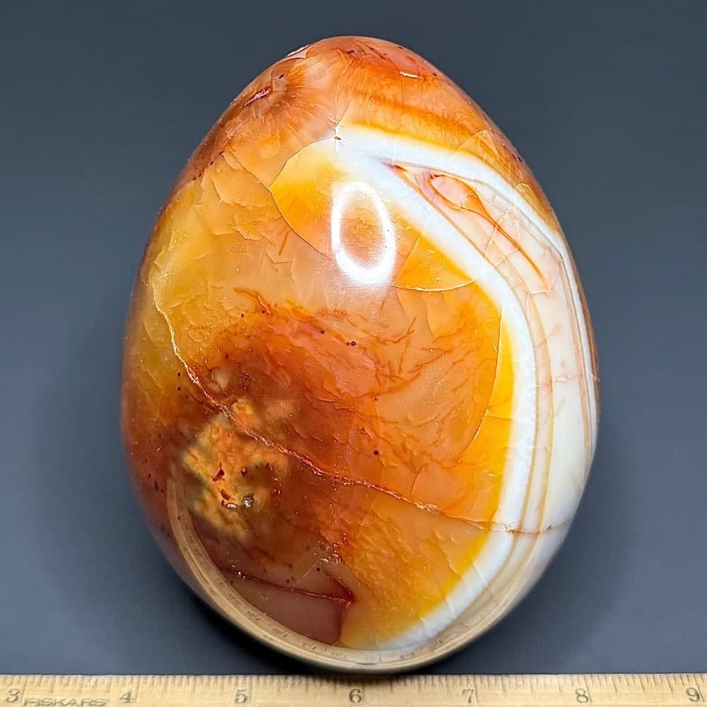 GAL934 CARNELIAN EGG - thumbnail 2