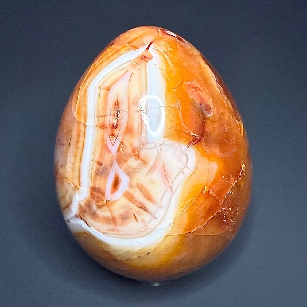 GAL934 CARNELIAN EGG - thumbnail 3