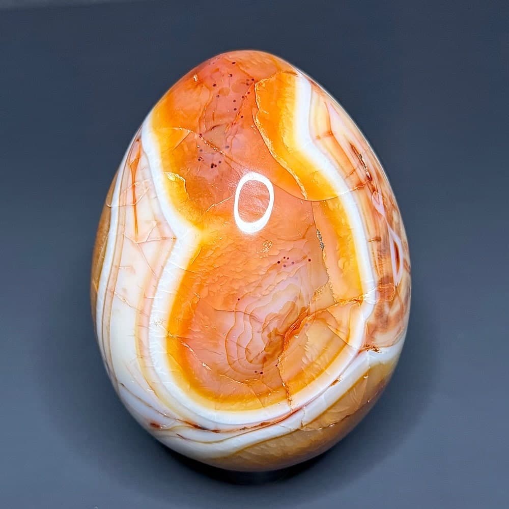 GAL934 CARNELIAN EGG - thumbnail 5