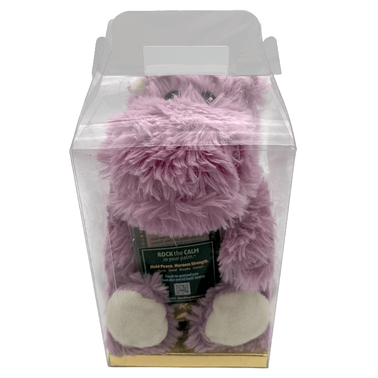 Hippo Warmies® & YOU ROCK! Worry Stone Package Combination