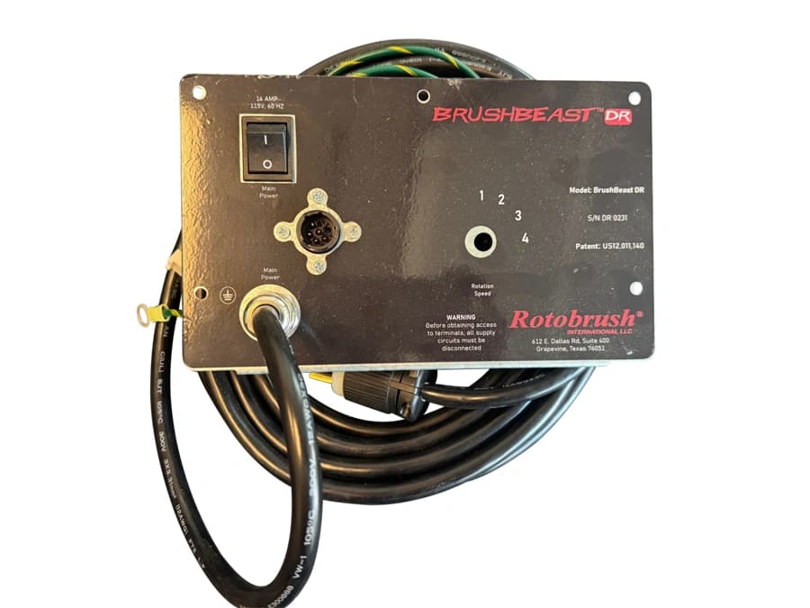 Connector Plate Assembly – BrushBeast DR Red Edition Machine (2 Vacs)