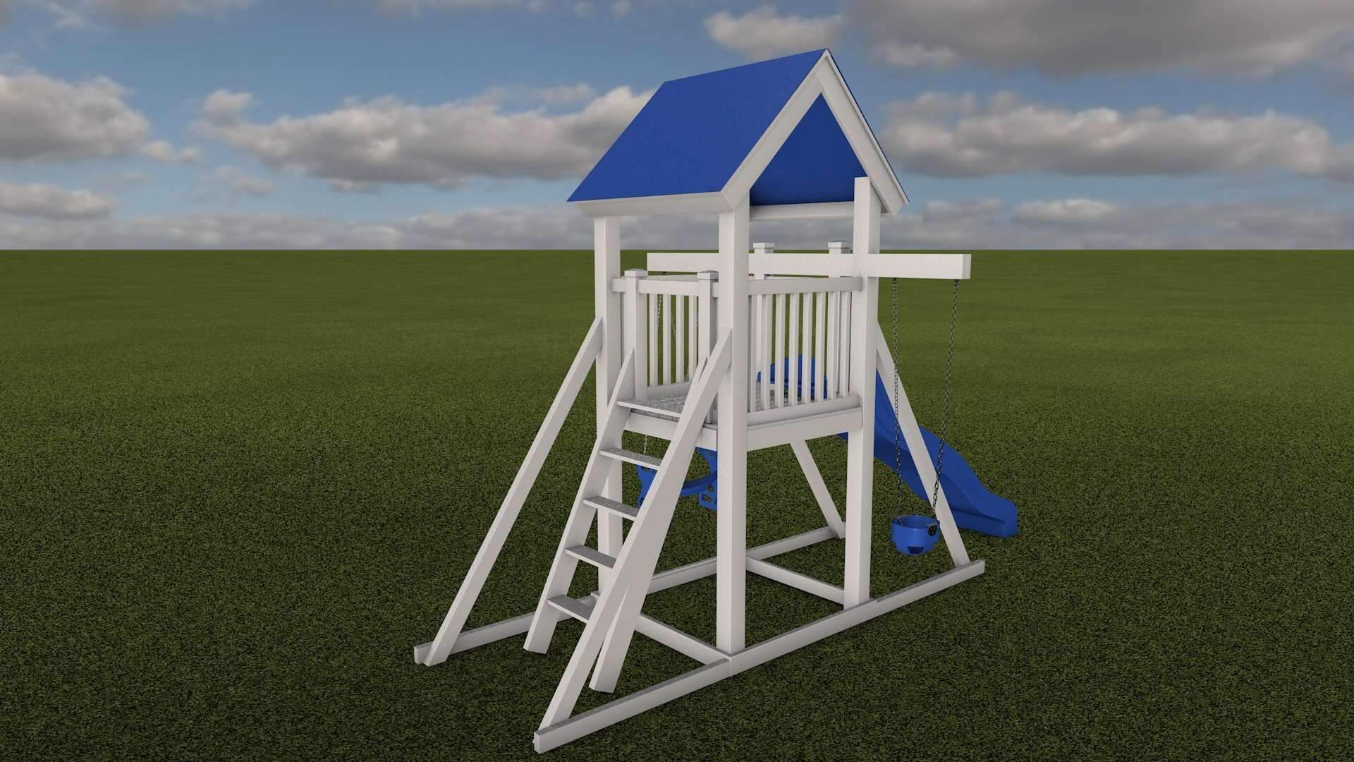 The Fort – Backyard Swing Set - thumbnail 10
