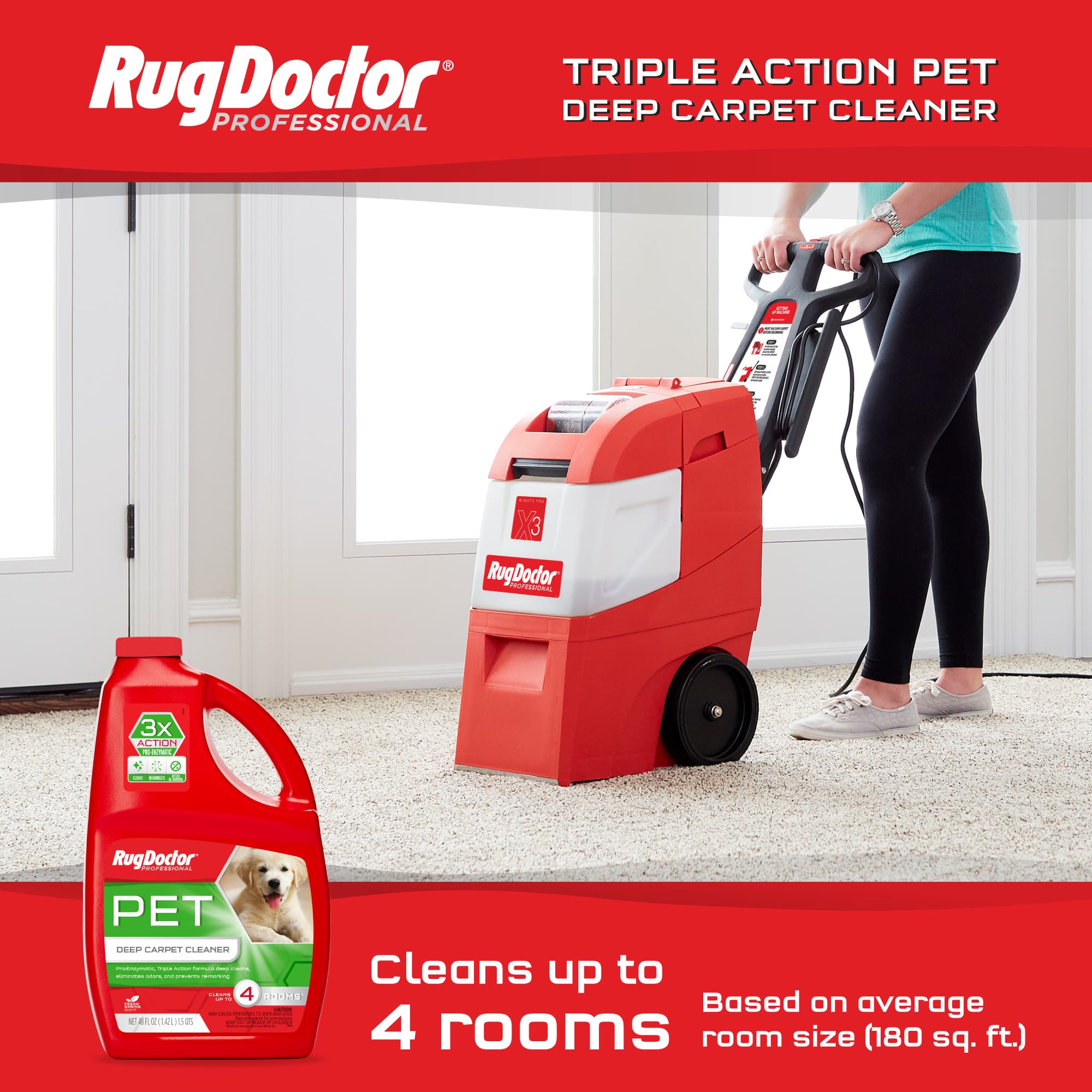 Mighty Pro X3 Carpet Cleaner Pet Pack - thumbnail 5