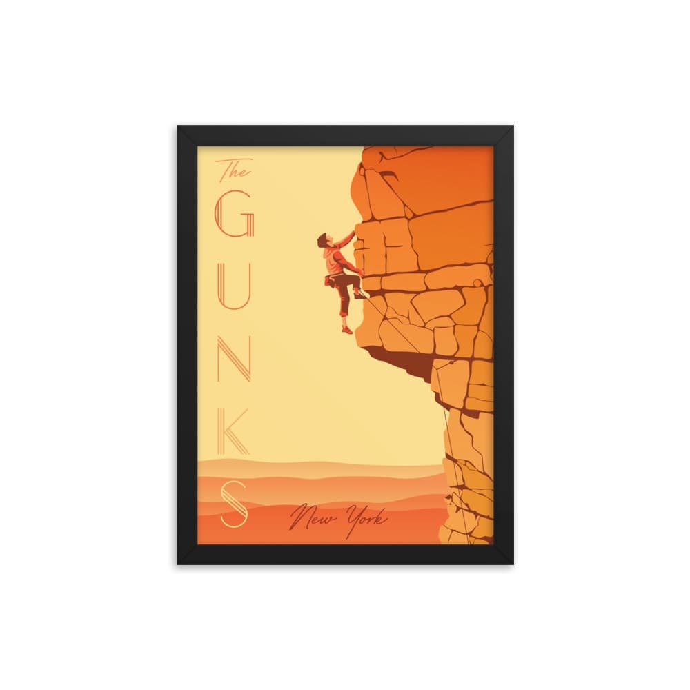 Gunks Framed Poster