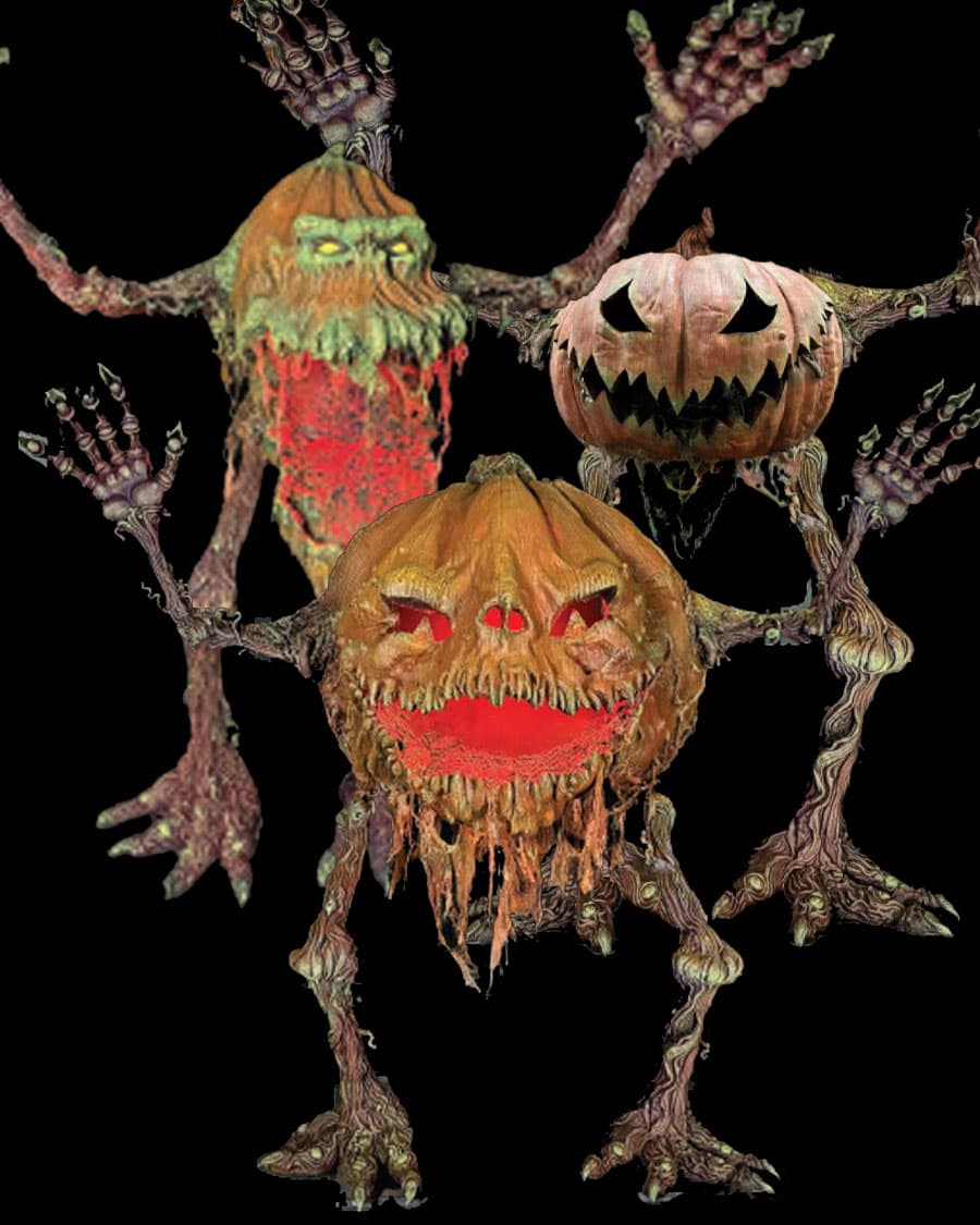 Static Pumpkin Gremlin