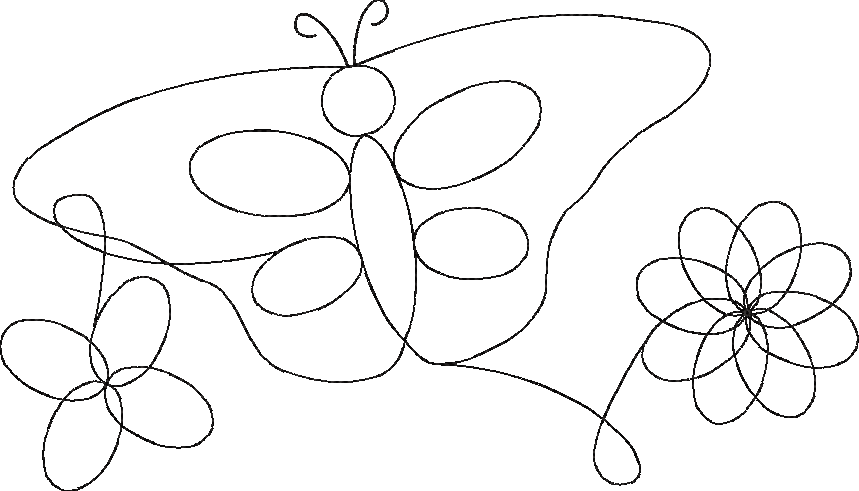 Westalee Design Butterflies in Flight Template - thumbnail 4